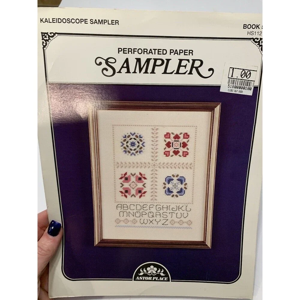 Kaleidoscope Sampler Counted Cross-Stitch Pattern~ Paper Astor place #59